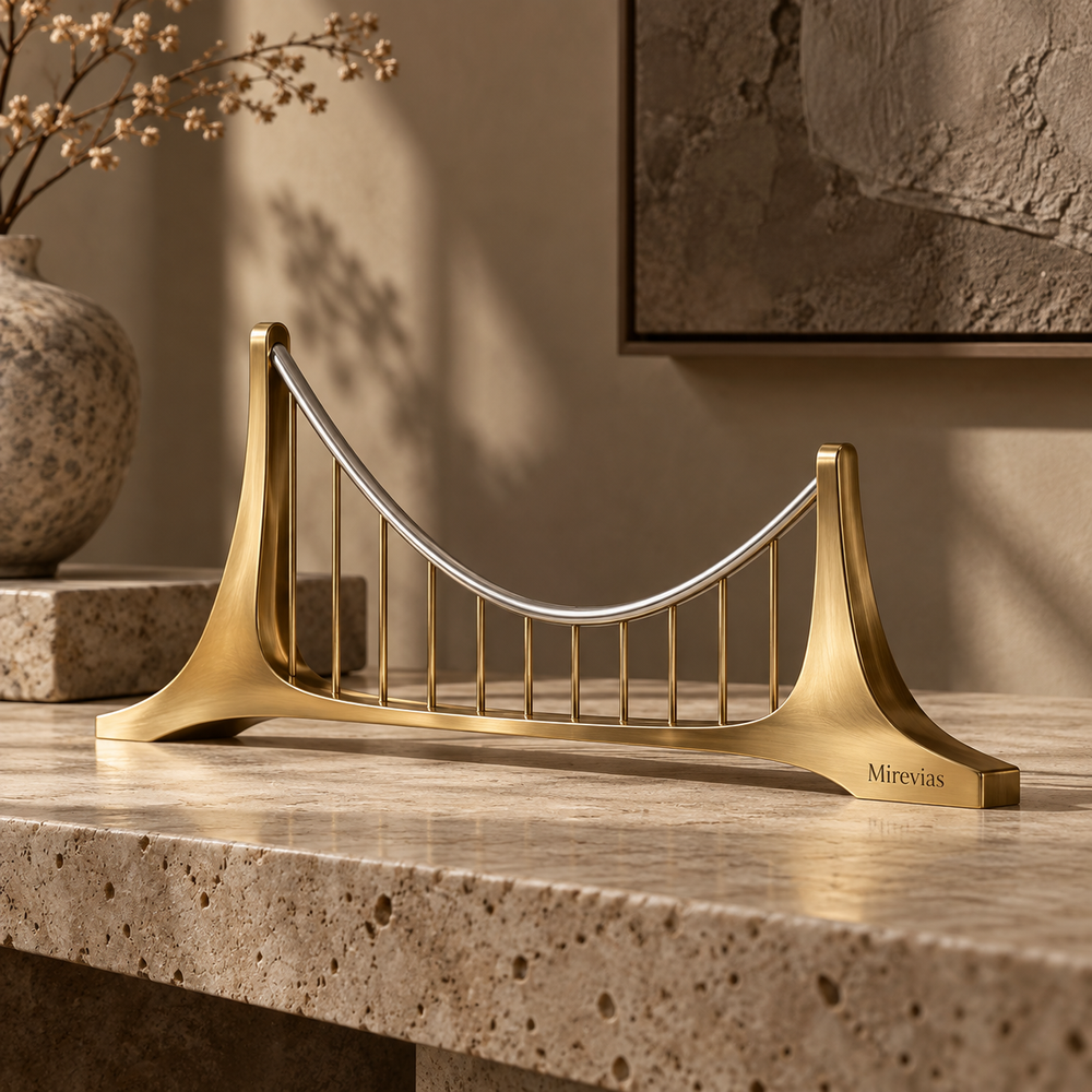 Elzaraly™ Connection Bridge Metal Sculpture
