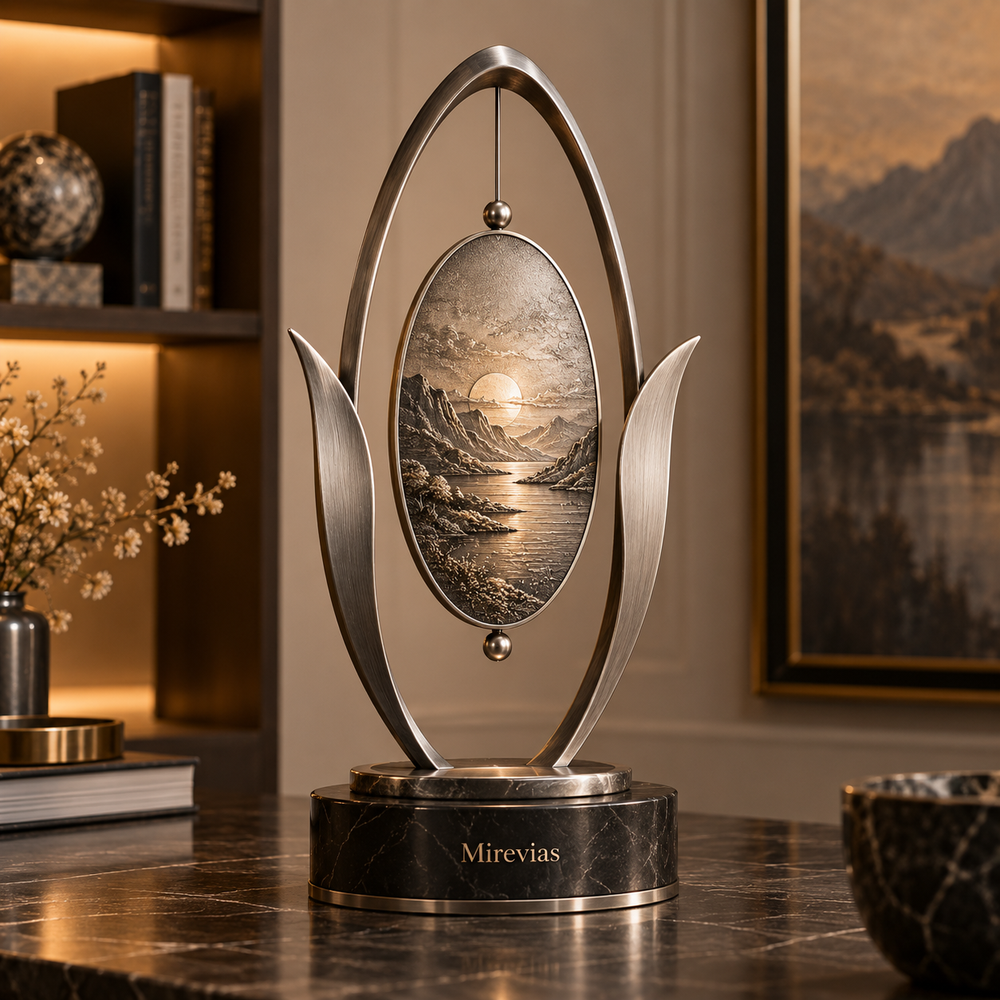 Elzaraly™ Still Horizon Metal Sculpture