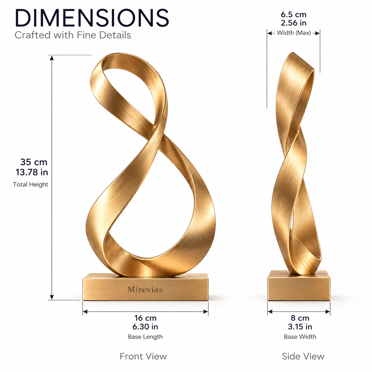Elzaraly™ Endless Bond Infinity Sculpture