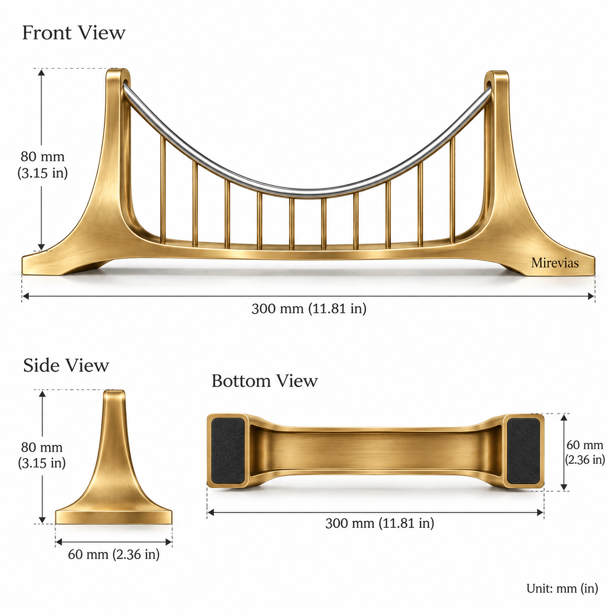 Elzaraly™ Connection Bridge Metal Sculpture